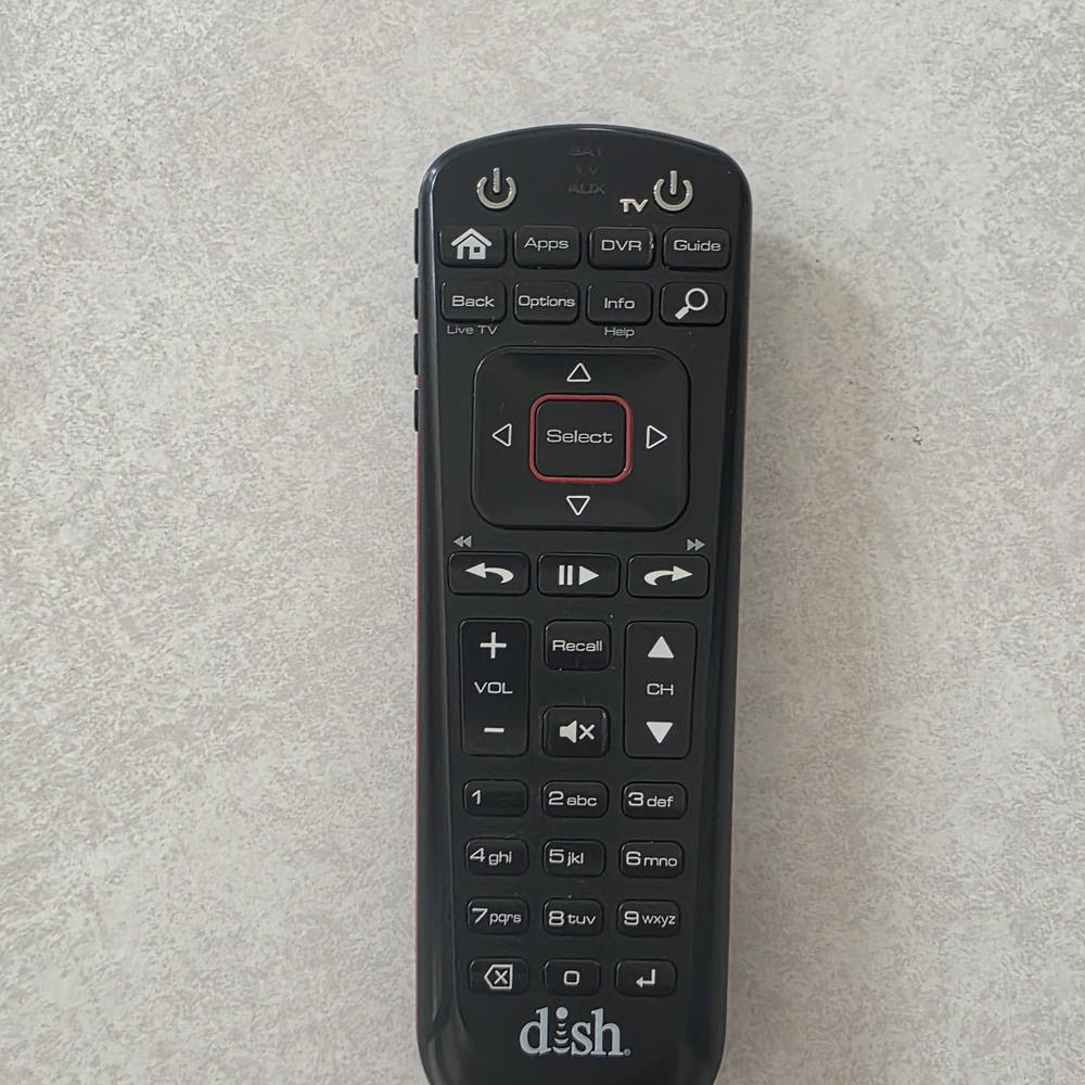 Dish Black Remote Control